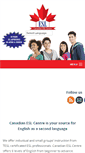 Mobile Screenshot of canadianeslcentre.com
